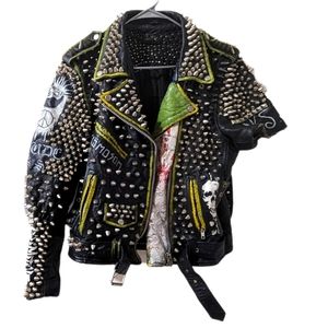 Leather Studded Jacket
